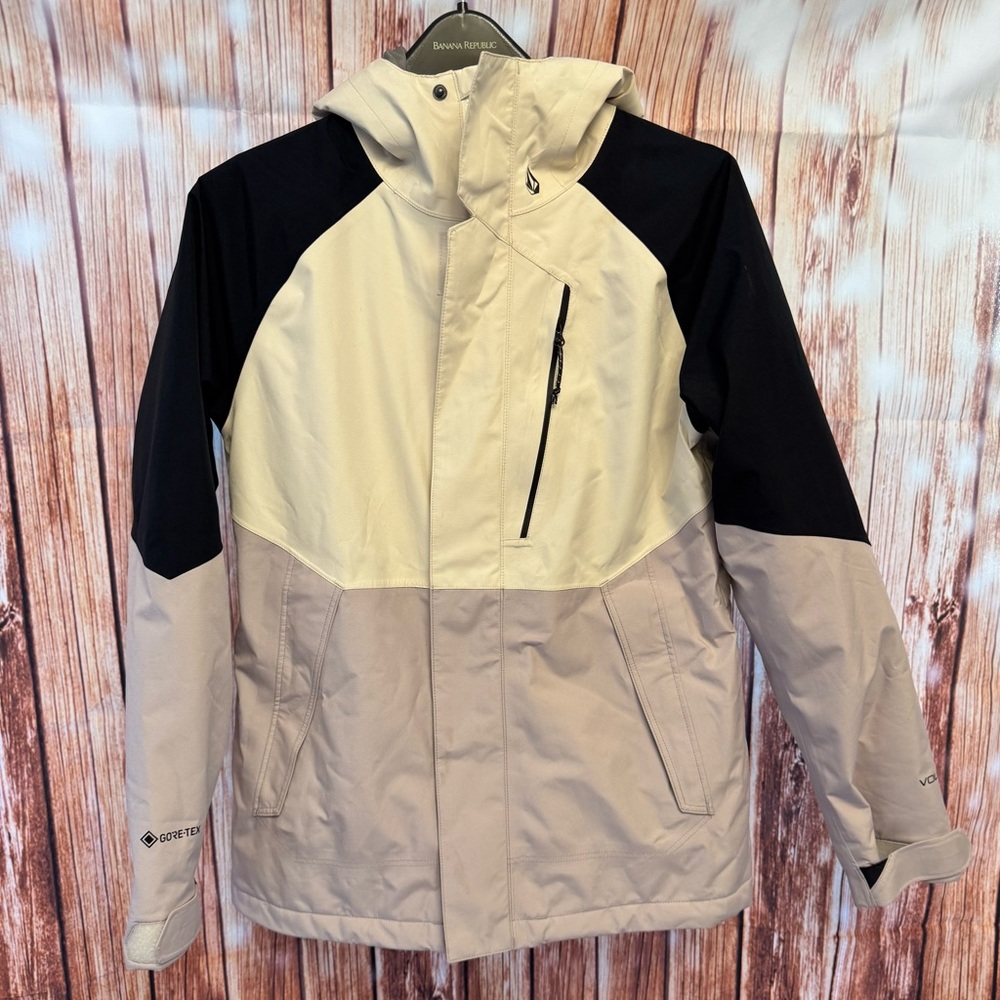 Womens Volcom Aris Ins Gore Snowboard Jacket Purple White Gray Size Small